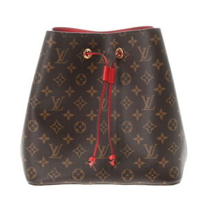 Louis Vuitton Monogram NeoNoe Coquelicot Red Canvas Shoulder Bag